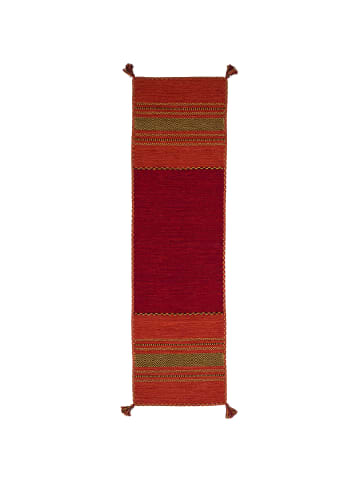 Pergamon Läufer Kelim Navarro in rot