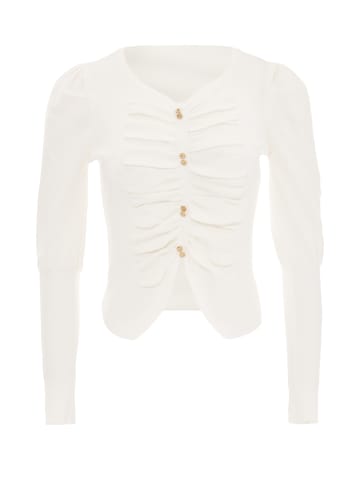 faina Sweater in Wollweiss