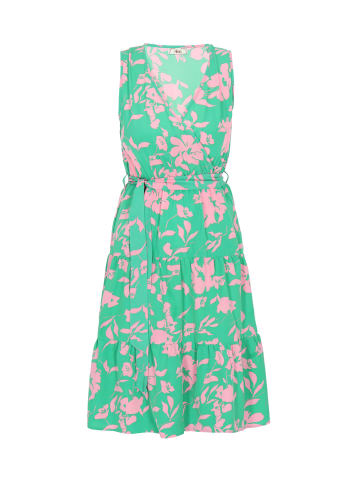 aleida Women Dress in Turquoise Multicolor
