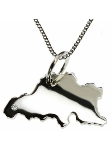 Schmuckador Halskette 50cm Belgien in silber