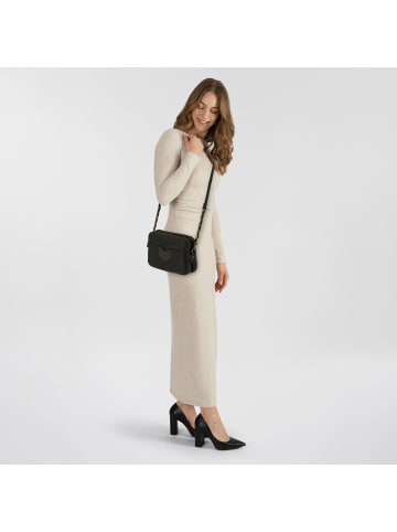 Cowboysbag Lavish Minam Umhängetasche Leder 20 cm in black