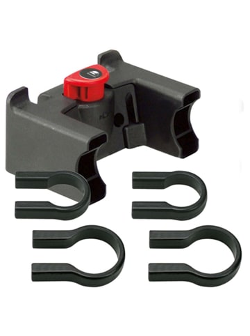KLICKfix Lenker - Adapter universal mit Schloss (black) in schwarz