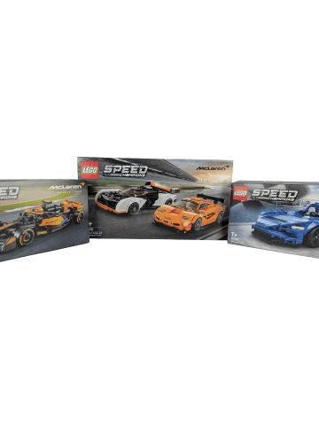 LEGO McLaren Super Pack – Speed Champions 3er-Set in multicolored