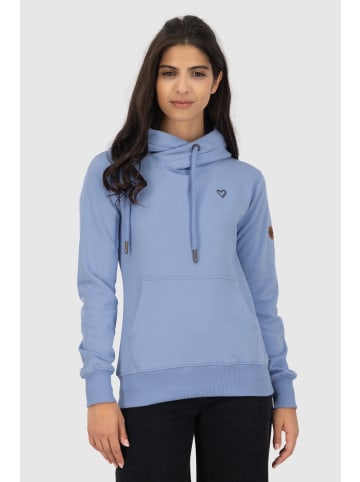 alife and kickin Sweatshirt SarahAK A in lupine blue melange