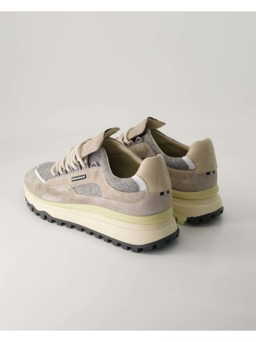 Floris van Bommel Sportliche Schnürschuhe in Beige