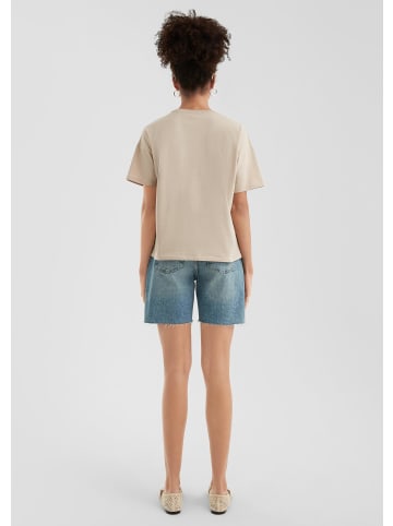 QS T-Shirt in 81D2_beige