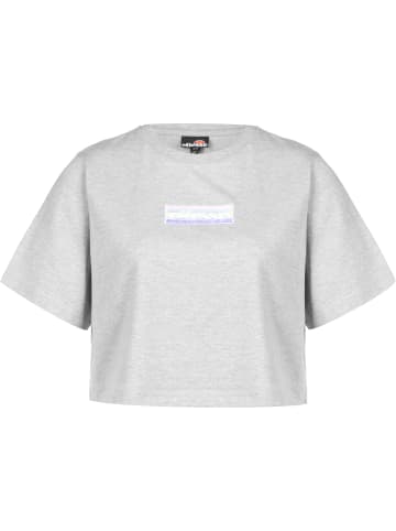 ellesse Cropped T-Shirts in grey marl