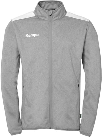 Kempa Trainingsjacke "Emotion 27 Poly Jacke" in Grau