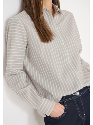 Cecil Stripe Blouse in Urban Taupe
