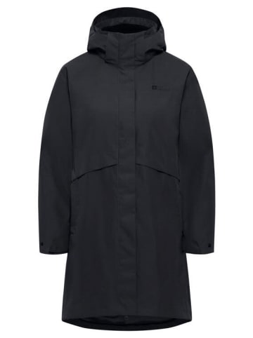Jack Wolfskin Kombijacke in schwarz