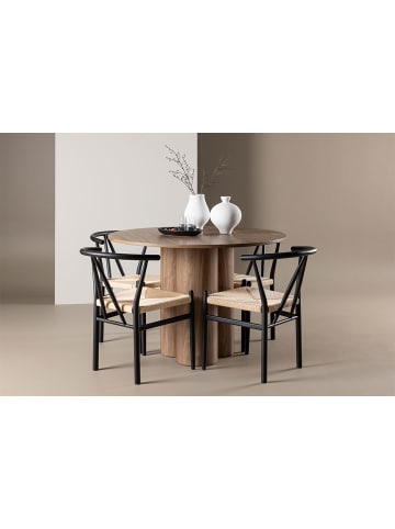 ebuy24 Essgruppe Olivia (5-teilig) Marron 110 x 110 cm
