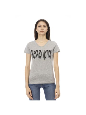 Trussardi Action Grau Baumwolle Damen T-Shirt