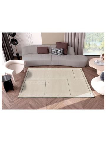 Atticgo Kurzflor-Teppich LOS ANGELES LINES in mehrfarbig