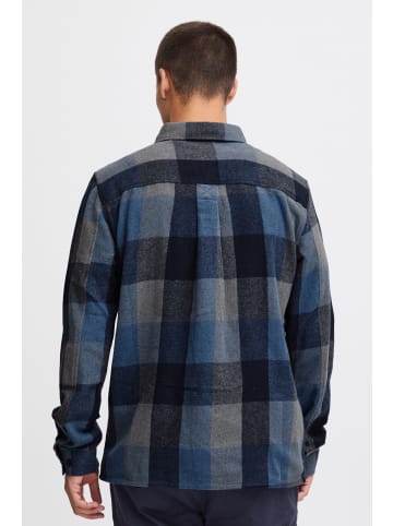 INDICODE Kurzjacke 25325MM Modisches kariertes Überhemd in Blau