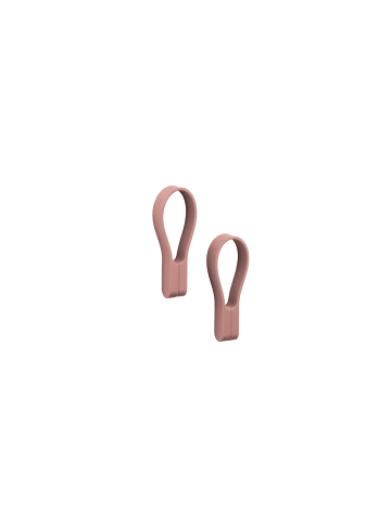 Zone Denmark Handtuchhalter Loop magnet in Peach Red