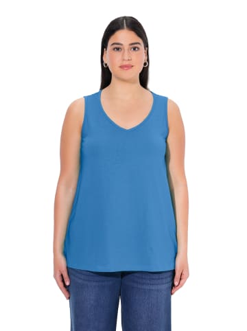 Ulla Popken Strick-Top in kornblume