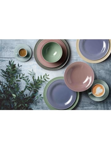 Seltmann Weiden Servierplatte Beat Color Glaze in 35 x 28 cm in Perlgrau