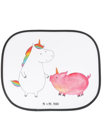 Mr. & Mrs. Panda sonnenschutz Einhorn Schwein ohne Spruch in Weiß