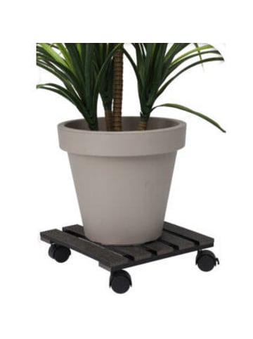 PROGARDEN Pflanzenroller in schwarz