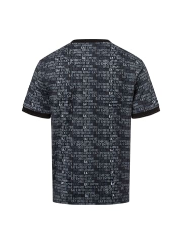 EA7 T-Shirt in anthrazit grau - 0001