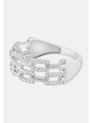 Diamant Exquis Ring aus 375 Weißgold mit Diamant