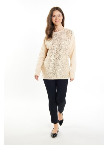 usha BLACK LABEL Strickpullover in Creme