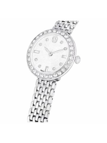 Swarovski Analoguhr für Damen in silber