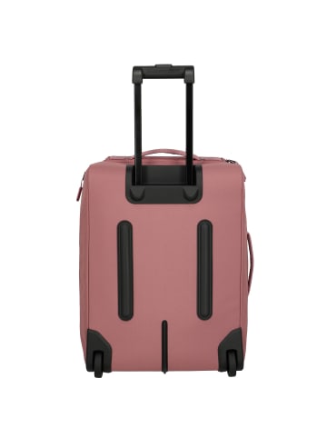 travelite Kick Off 2-Rollen Reisetasche 55 cm in rose