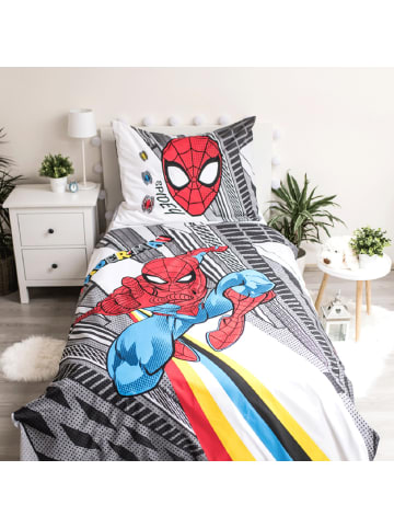 Spiderman Kuschelige Bettwäsche Baumwolle, 140x200 cm & 70x90 cm in Mehrfarbig