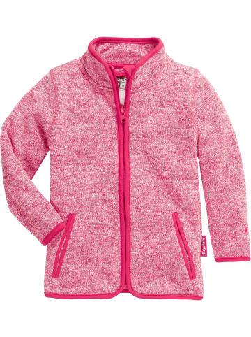 Playshoes Strickfleece-Jacke in Pink