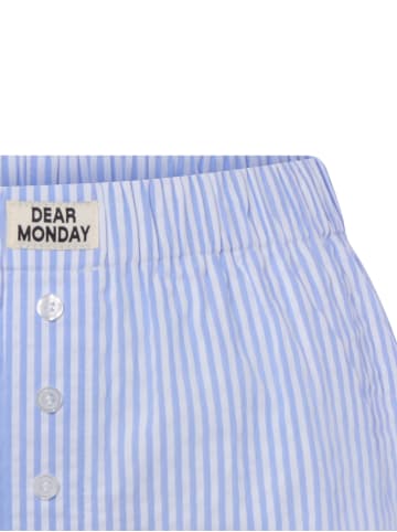Marie Lund Shorts in rosa weiß - 0002