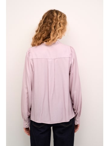 CULTURE Langarm-Hemd CUbelva in Pale Mauve Melange