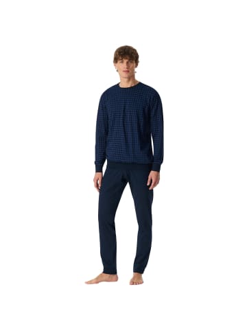 UNCOVER BY SCHIESSER Pyjama in Dunkelblau