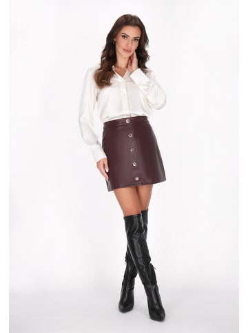 faina Skirt in burgundy
