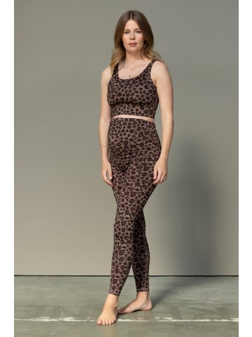 Hey Honey Umstandsleggings in brown