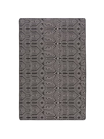 Snapstyle In- & Outdoor Teppich Beidseitig Newport Modern in schwarz
