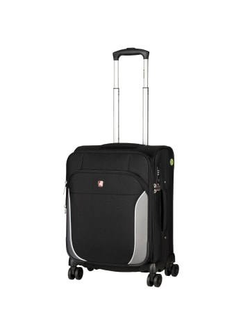 traveller PROnature 4-Rollen Kabinentrolley 54 cm schwarz