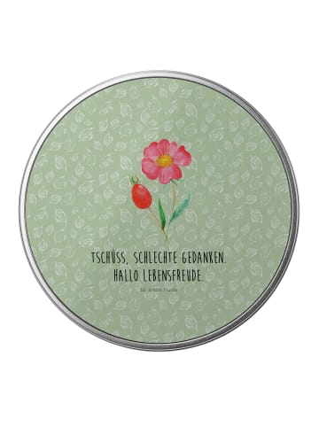 Mr. & Mrs. Panda Aufbewahrungsbox Blume HageRundunge mit Spruch in Blattgrün