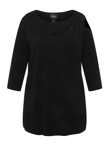 Ulla Popken Shirt in schwarz