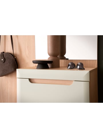 Furn.Design Garderoben-Set Pistazie matt, Scandi Eiche, Kompaktgarderobe skandinavisch