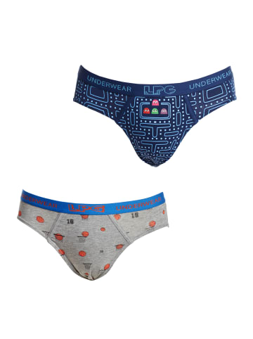 Le Petit Garcon 2er-Set: Slip in Gray