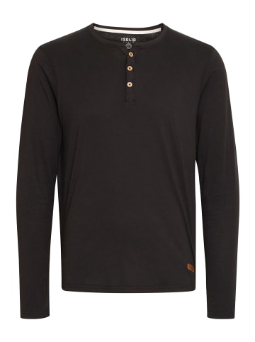 !SOLID Rundhalsshirt SDVolko in Schwarz