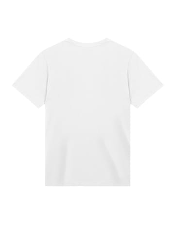 F4NT4STIC T-Shirt London Red Bus Bestickt in weiß