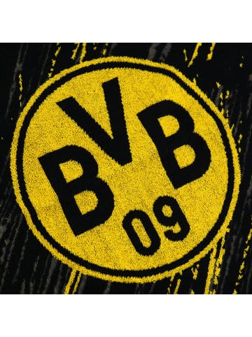 BVB BVB Duschtuch Tricolor 70 x 140cm in schwarz