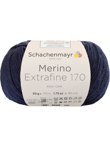 Schachenmayr since 1822 Handstrickgarne Merino Extrafine 170, 50g in Navy