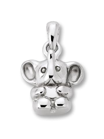 ONE ELEMENT  Elefant Anhänger aus 925 Silber in silber