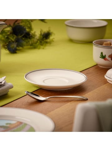 Villeroy & Boch 6er Set Kaffeetassen mit Untertassen Design Naif 200 ml in bunt