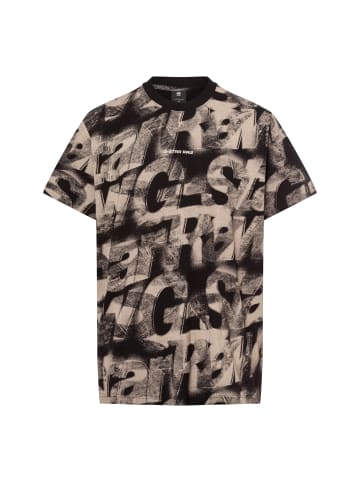 G-Star Raw T-Shirt in schwarz beige