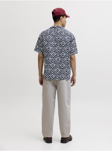 Jack & Jones Hemd JJMilo in marine weiß