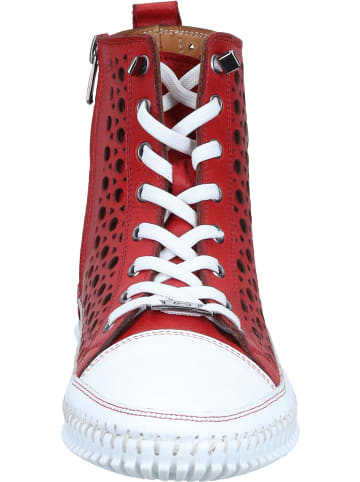 manitu Freizeit Stiefeletten in rot